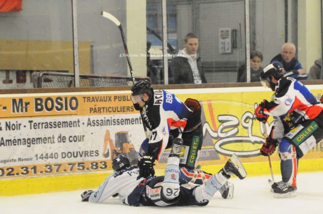 Photo hockey match Caen  - Angers  le 18/02/2011