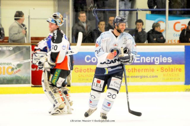 Photo hockey match Caen  - Angers  le 18/02/2011