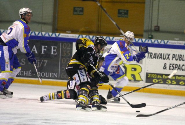 Photo hockey match Rouen - Gap  le 18/02/2011