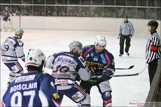 Photo hockey match Epinal  - Grenoble  le 18/02/2011