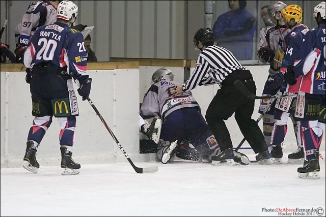 Photo hockey match Epinal  - Grenoble  le 18/02/2011