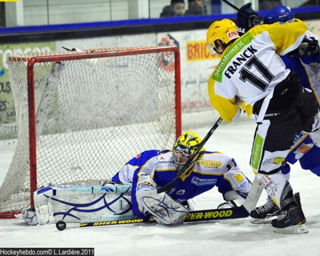 Photo hockey match Villard-de-Lans - Strasbourg  le 18/02/2011