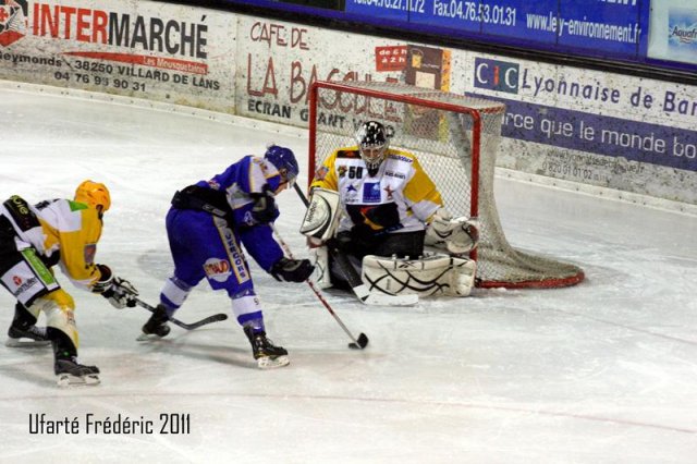 Photo hockey match Villard-de-Lans - Strasbourg  le 18/02/2011