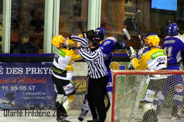 Photo hockey match Villard-de-Lans - Strasbourg  le 18/02/2011