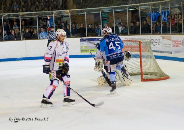 Photo hockey match Angers  - Epinal  le 20/02/2011