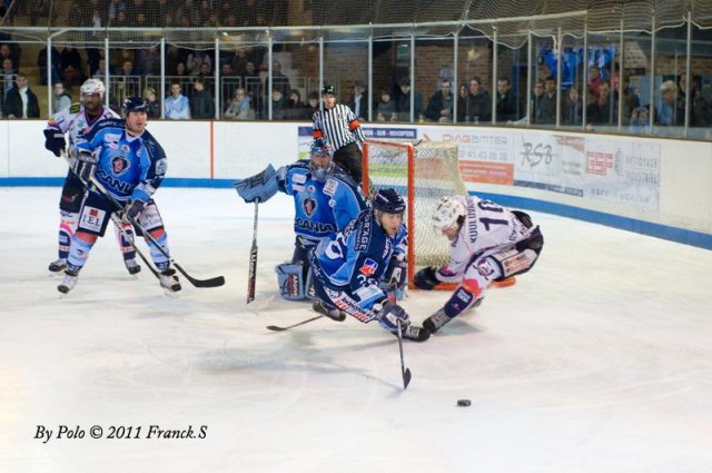 Photo hockey match Angers  - Epinal  le 20/02/2011