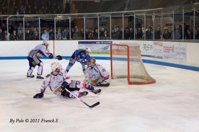 Photo hockey match Angers  - Epinal  le 20/02/2011