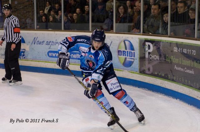 Photo hockey match Angers  - Epinal  le 20/02/2011