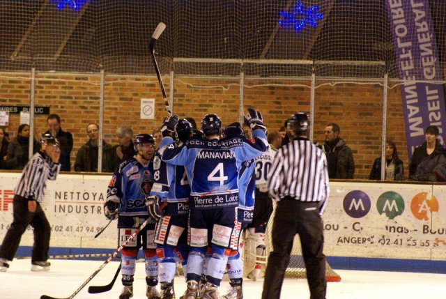 Photo hockey match Angers  - Epinal  le 20/02/2011