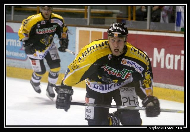 Photo hockey match Rouen - Angers  le 30/09/2008
