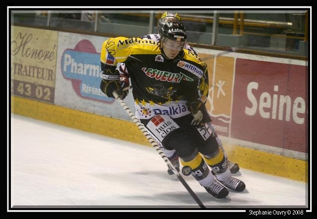 Photo hockey match Rouen - Angers  le 30/09/2008