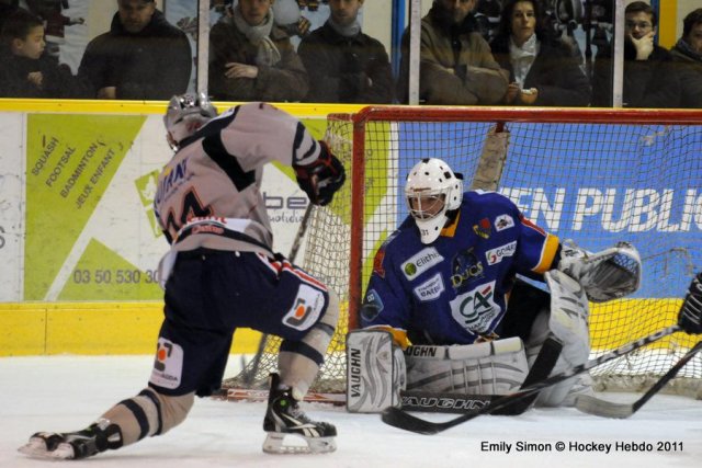 Photo hockey match Dijon  - Grenoble  le 20/02/2011
