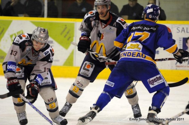 Photo hockey match Dijon  - Grenoble  le 20/02/2011