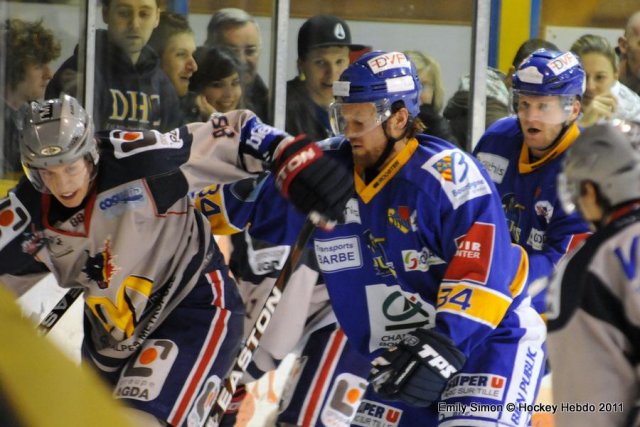 Photo hockey match Dijon  - Grenoble  le 20/02/2011