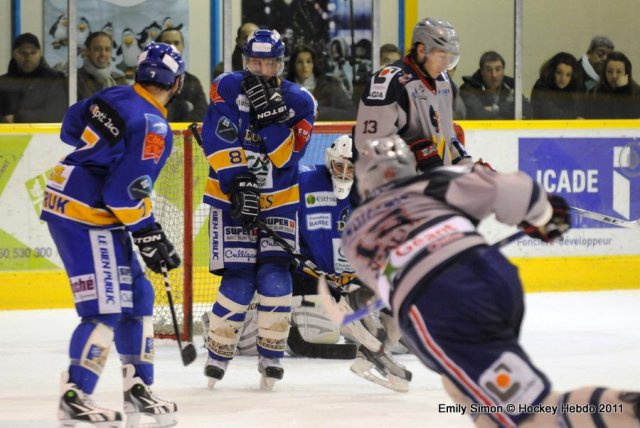 Photo hockey match Dijon  - Grenoble  le 20/02/2011