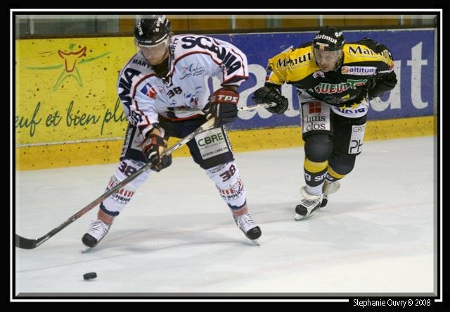 Photo hockey match Rouen - Angers  le 30/09/2008
