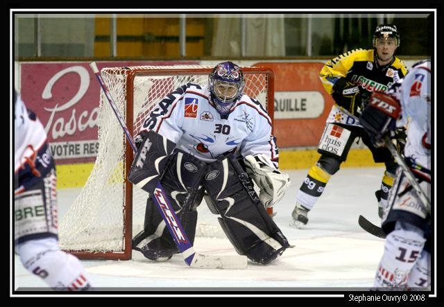 Photo hockey match Rouen - Angers  le 30/09/2008