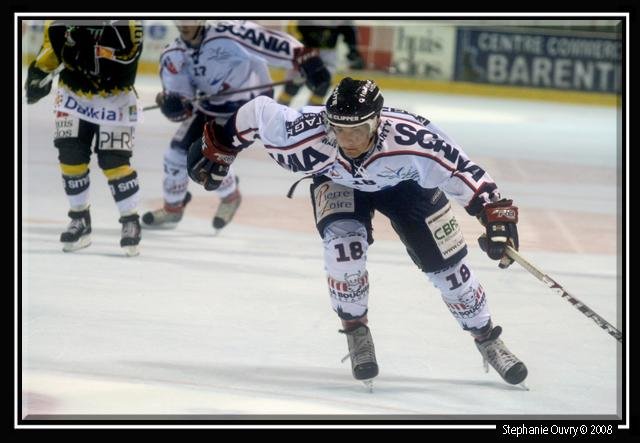 Photo hockey match Rouen - Angers  le 30/09/2008