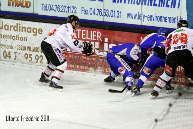 Photo hockey match Villard-de-Lans - Amiens  le 20/02/2011