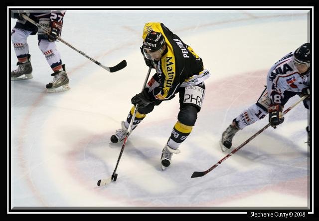 Photo hockey match Rouen - Angers  le 30/09/2008