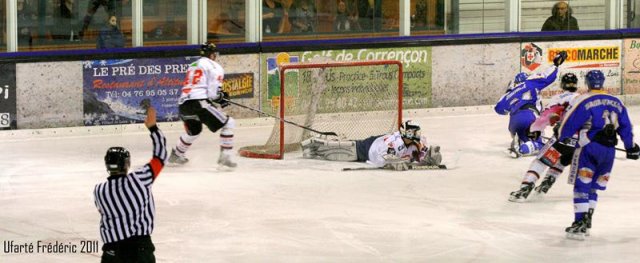 Photo hockey match Villard-de-Lans - Amiens  le 20/02/2011