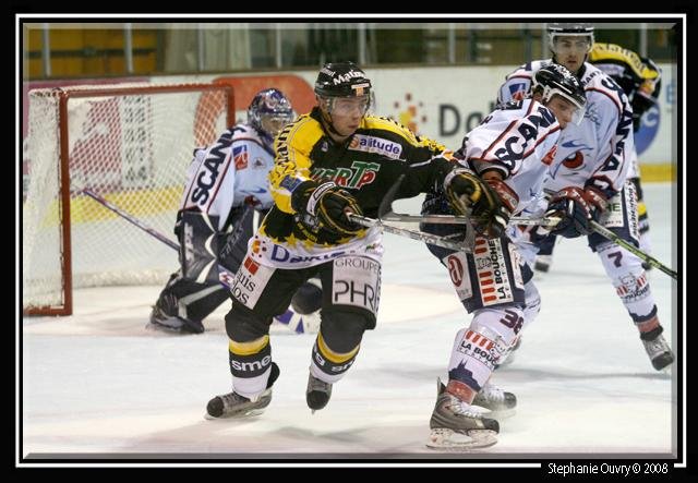 Photo hockey match Rouen - Angers  le 30/09/2008