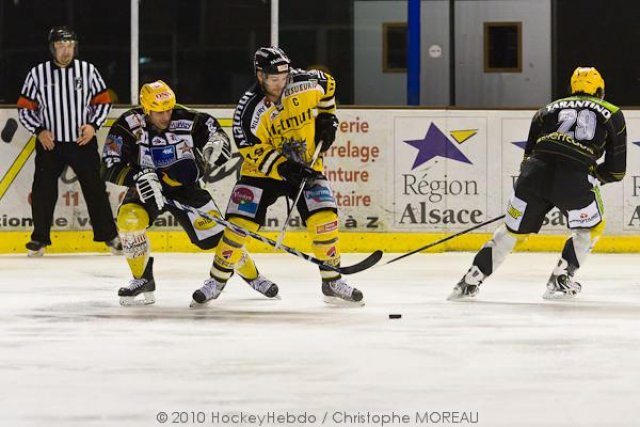 Photo hockey match Strasbourg  - Rouen le 20/02/2011