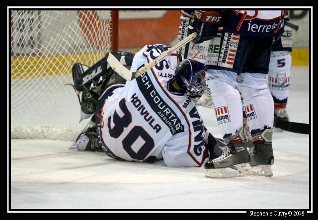 Photo hockey match Rouen - Angers  le 30/09/2008