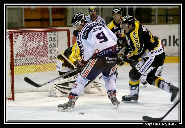 Photo hockey match Rouen - Angers  le 30/09/2008