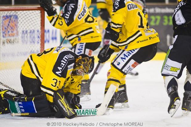 Photo hockey match Strasbourg  - Rouen le 20/02/2011