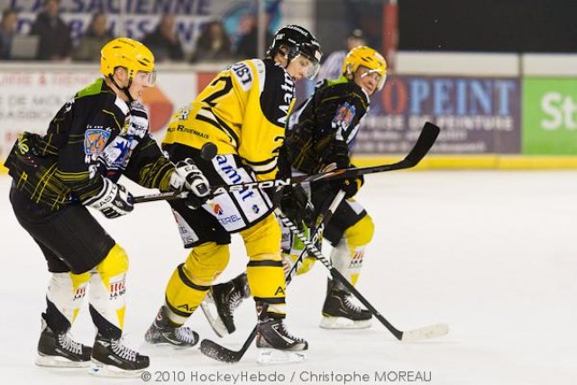 Photo hockey match Strasbourg  - Rouen le 20/02/2011