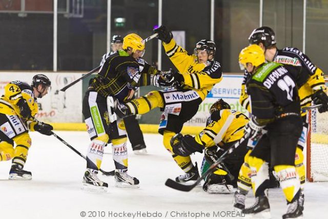 Photo hockey match Strasbourg  - Rouen le 20/02/2011
