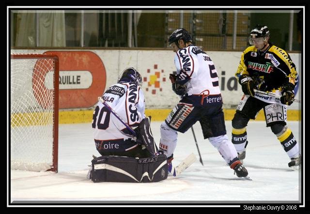Photo hockey match Rouen - Angers  le 30/09/2008