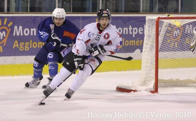 Photo hockey match Montpellier  - Toulouse-Blagnac le 19/02/2011
