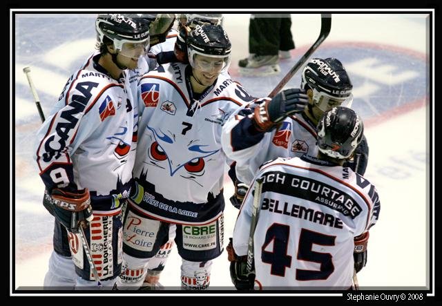 Photo hockey match Rouen - Angers  le 30/09/2008