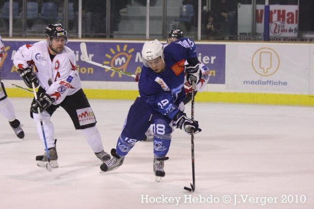 Photo hockey match Montpellier  - Toulouse-Blagnac le 19/02/2011