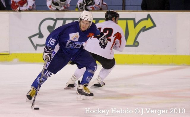 Photo hockey match Montpellier  - Toulouse-Blagnac le 19/02/2011