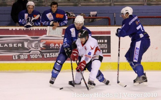 Photo hockey match Montpellier  - Toulouse-Blagnac le 19/02/2011