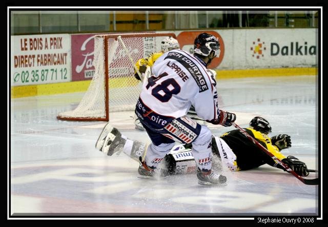 Photo hockey match Rouen - Angers  le 30/09/2008