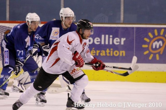 Photo hockey match Montpellier  - Toulouse-Blagnac le 19/02/2011