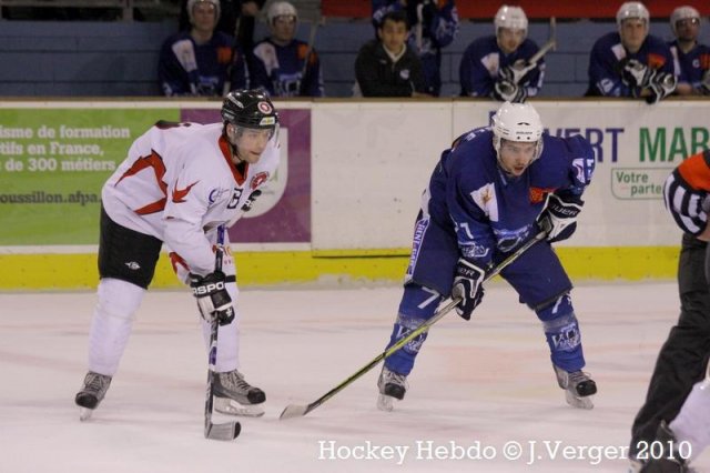 Photo hockey match Montpellier  - Toulouse-Blagnac le 19/02/2011