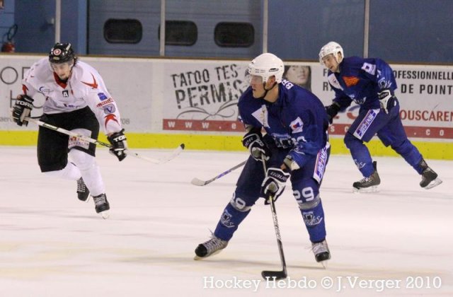 Photo hockey match Montpellier  - Toulouse-Blagnac le 19/02/2011