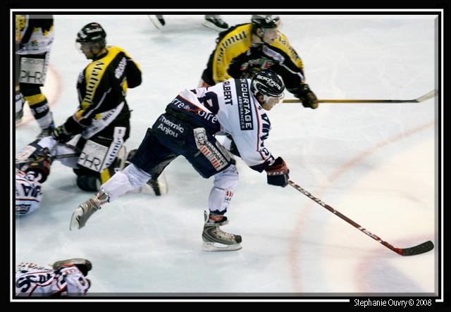 Photo hockey match Rouen - Angers  le 30/09/2008