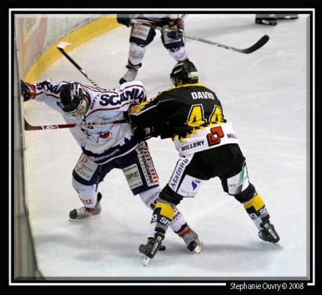 Photo hockey match Rouen - Angers  le 30/09/2008