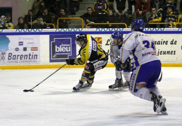 Photo hockey match Rouen - Villard-de-Lans le 22/02/2011