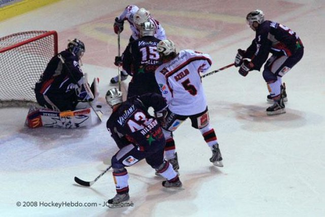 Photo hockey match Grenoble  - Briançon  le 04/10/2008