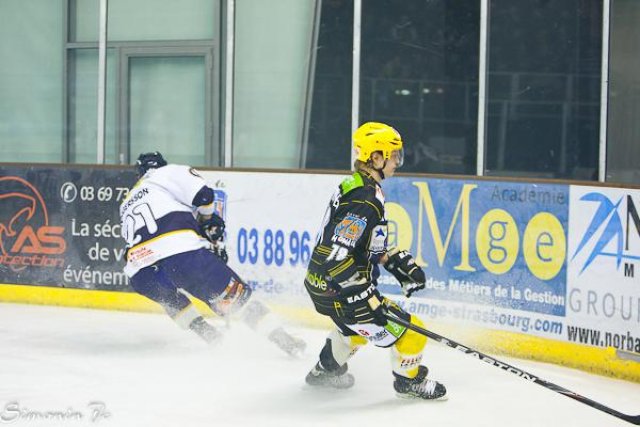 Photo hockey match Strasbourg  - Chamonix  le 26/02/2011