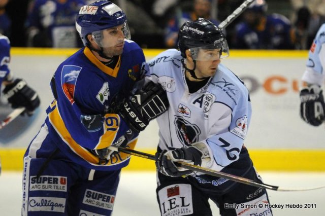Photo hockey match Dijon  - Angers  le 26/02/2011