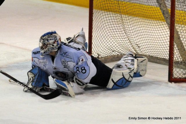 Photo hockey match Dijon  - Angers  le 26/02/2011