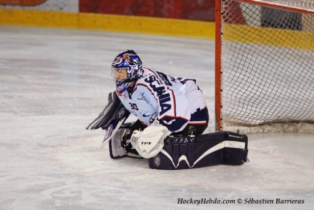 Photo hockey match Tours  - Angers  le 04/10/2008
